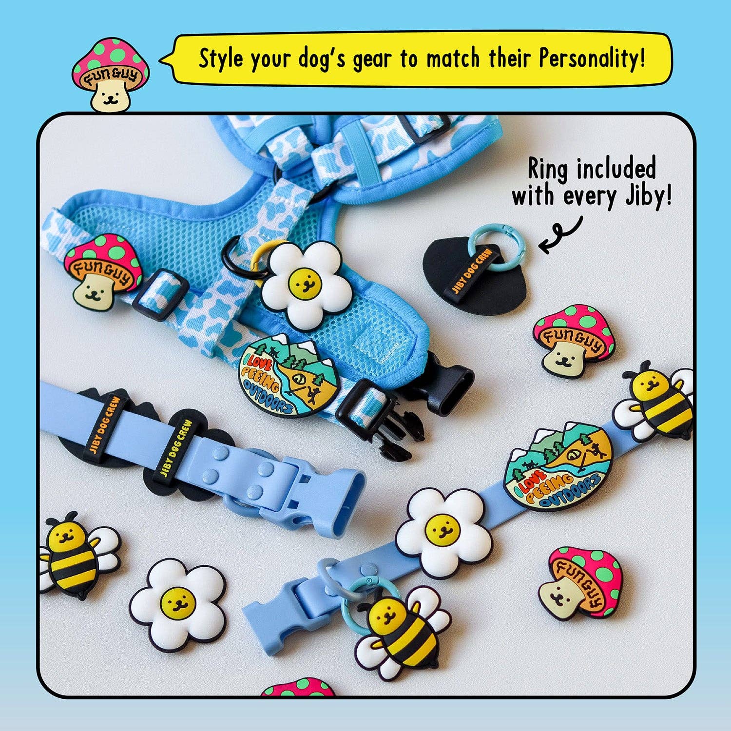 Therapy Dog Jiby Dog Charm