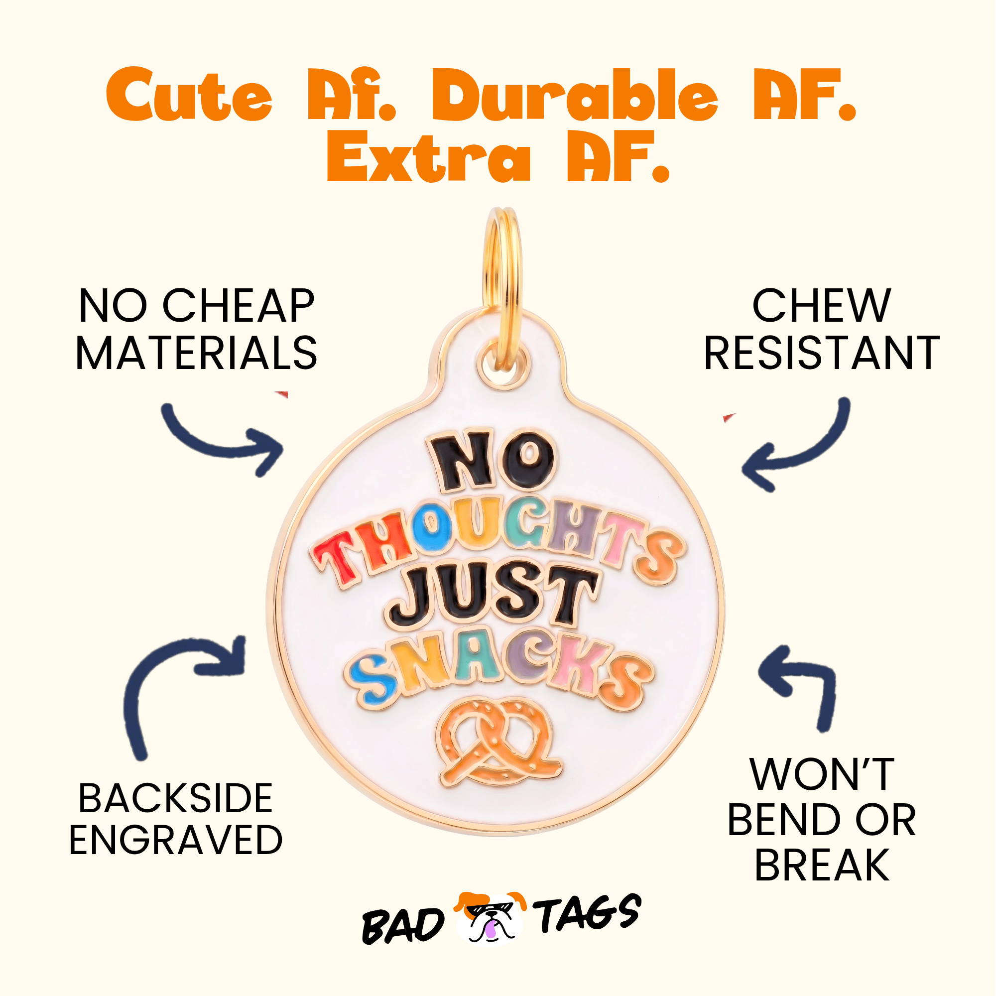 Bad Tags - No Thoughts Just Snacks