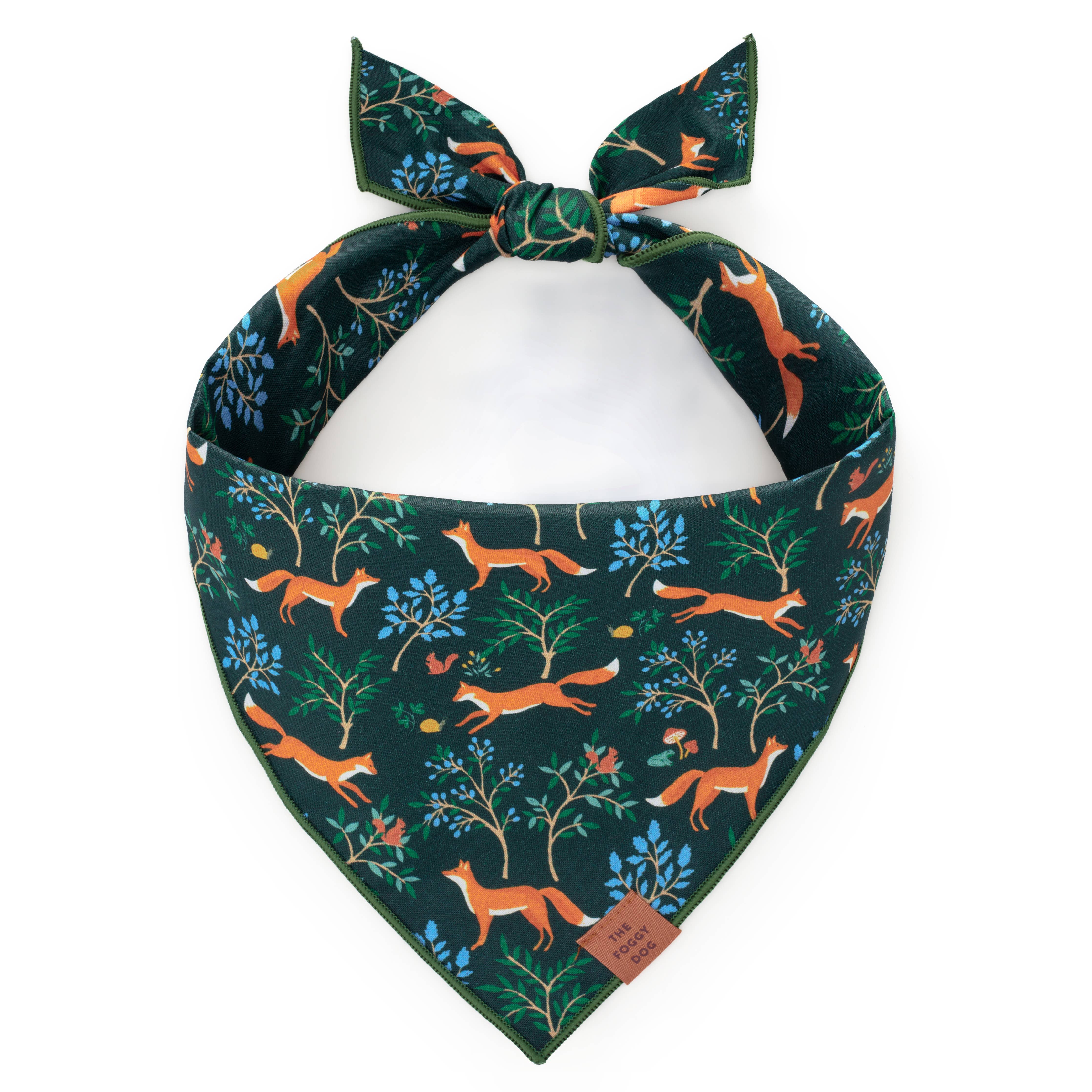 The Foggy Dog Woodland Fox Dog Bandana