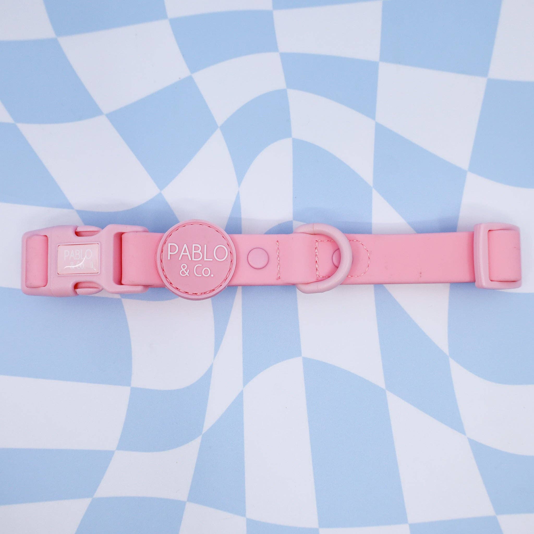 Pablo & Co Waterproof Collar Bubblegum
