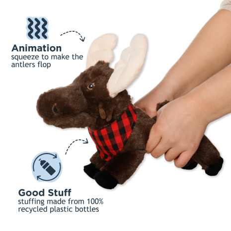 Tall Tails Large Moose Toy