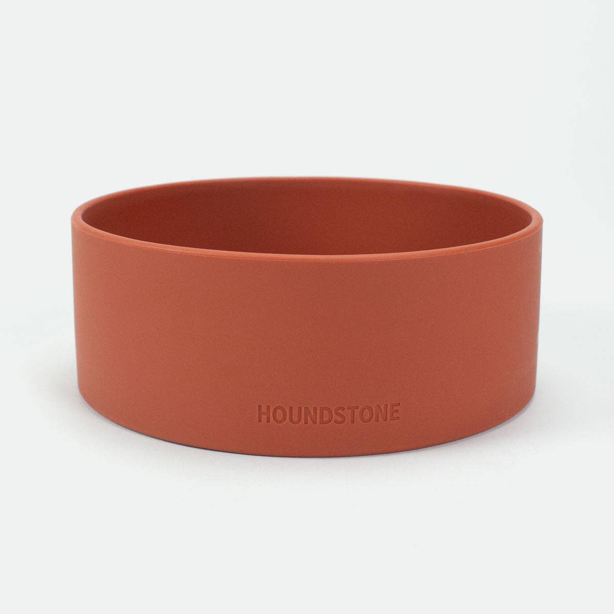 Houndstone Silicone Dog Bowl - Terracotta
