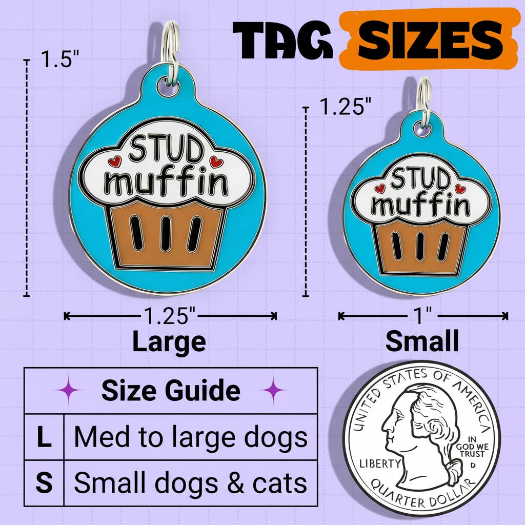 Bad Tags Stud Muffin