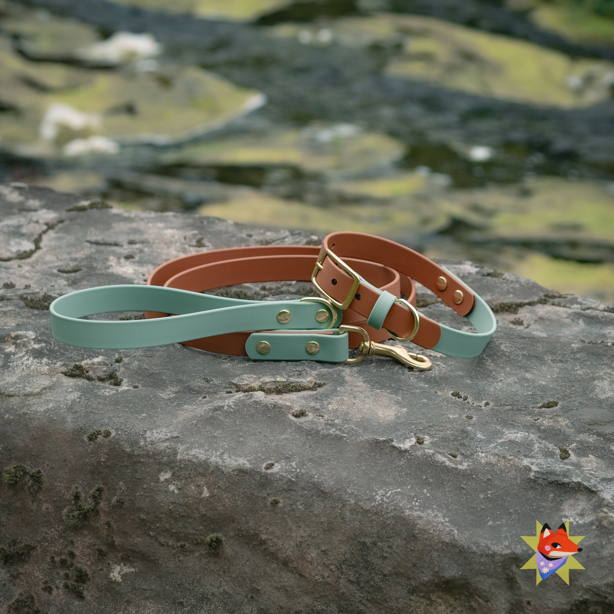 Foxmoth Waterproof Biothane Collar