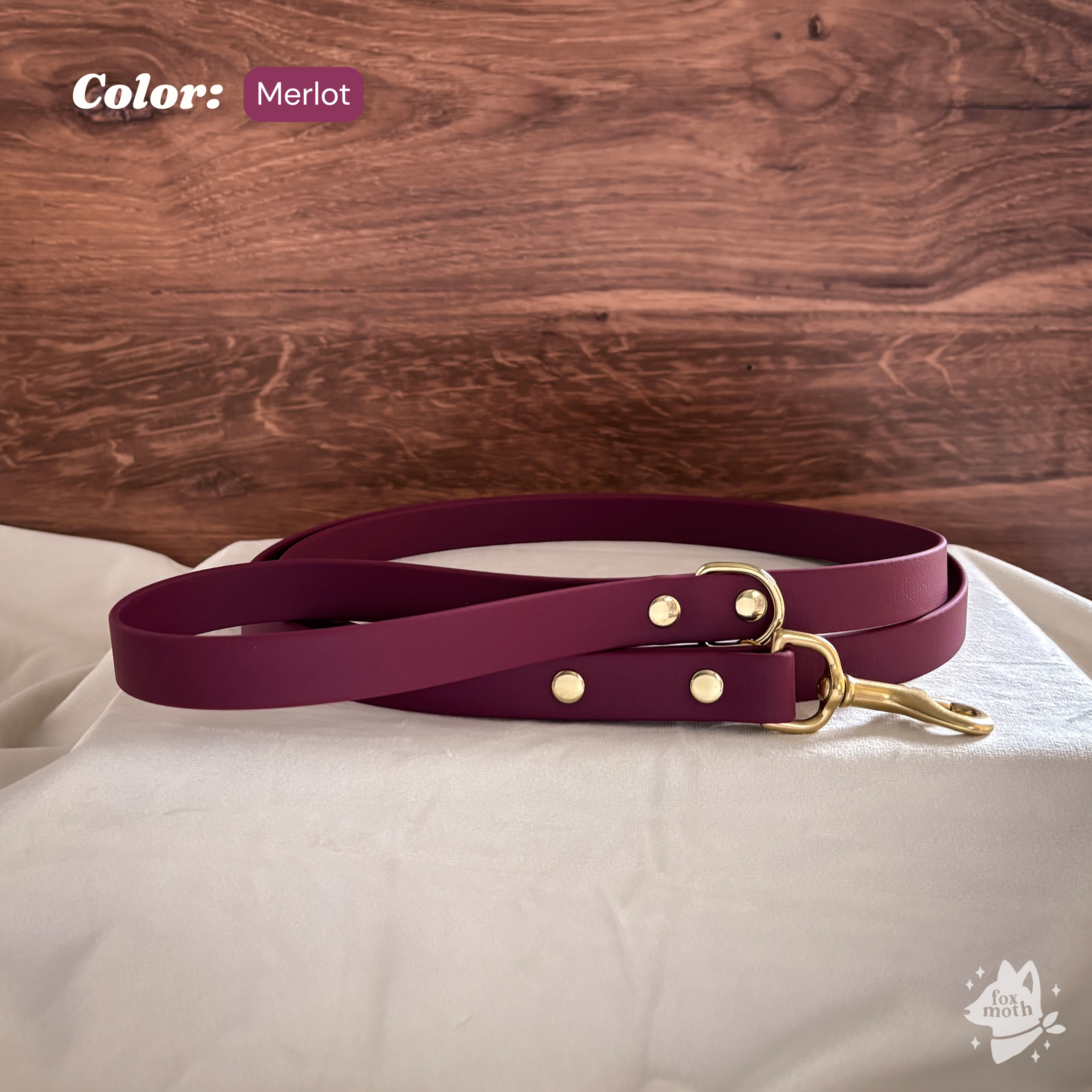 Foxmoth Biothane Waterproof Leash