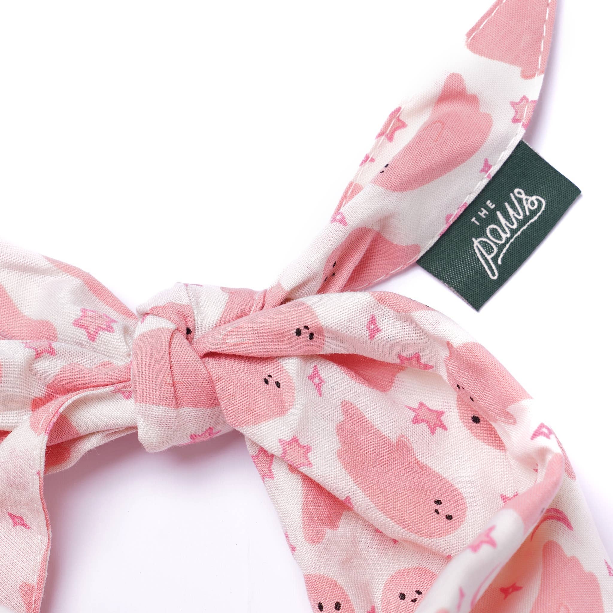 The Paws Pinkaboo Halloween Bandana