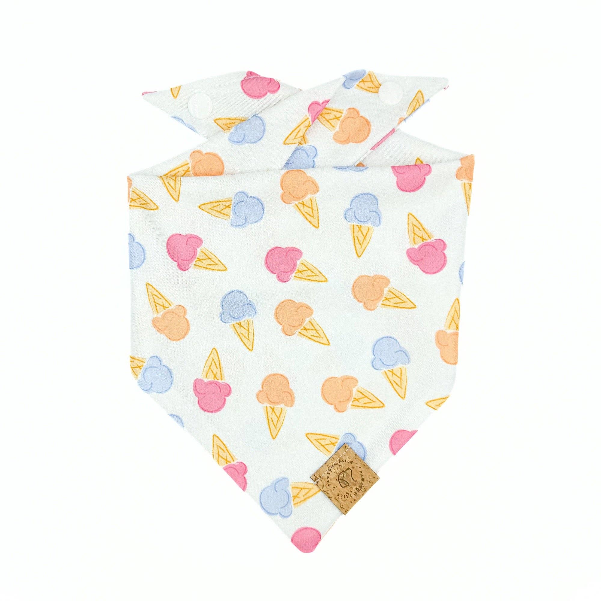 Pawsome Tails Ice Cream Bandana