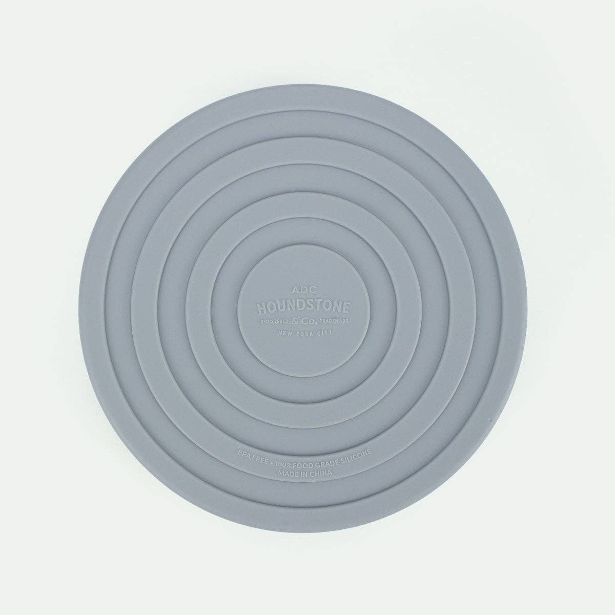 Houndstone Silicone Dog Bowl - Slate Grey