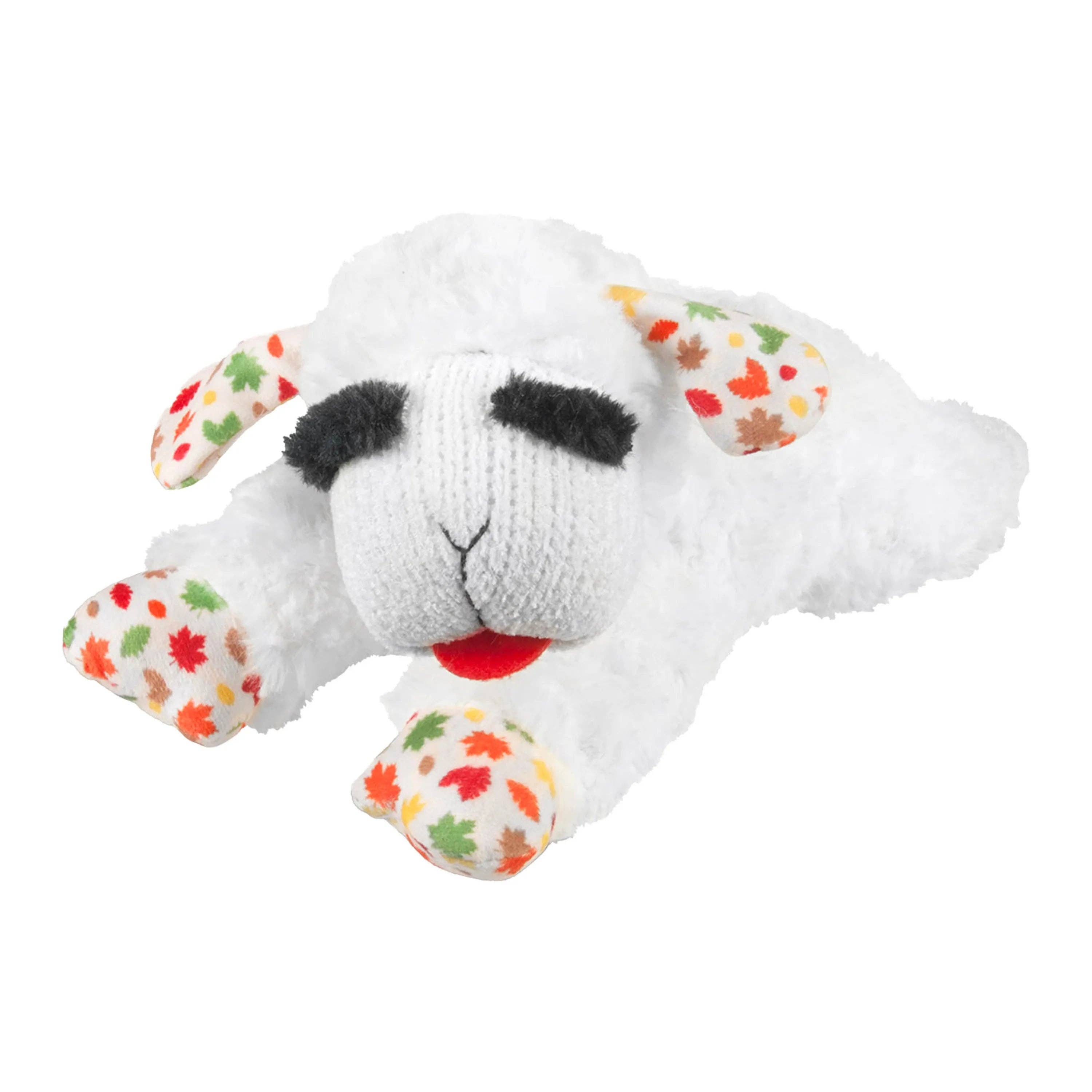 Autumn Lamb Chop Dog Toy 10.5”