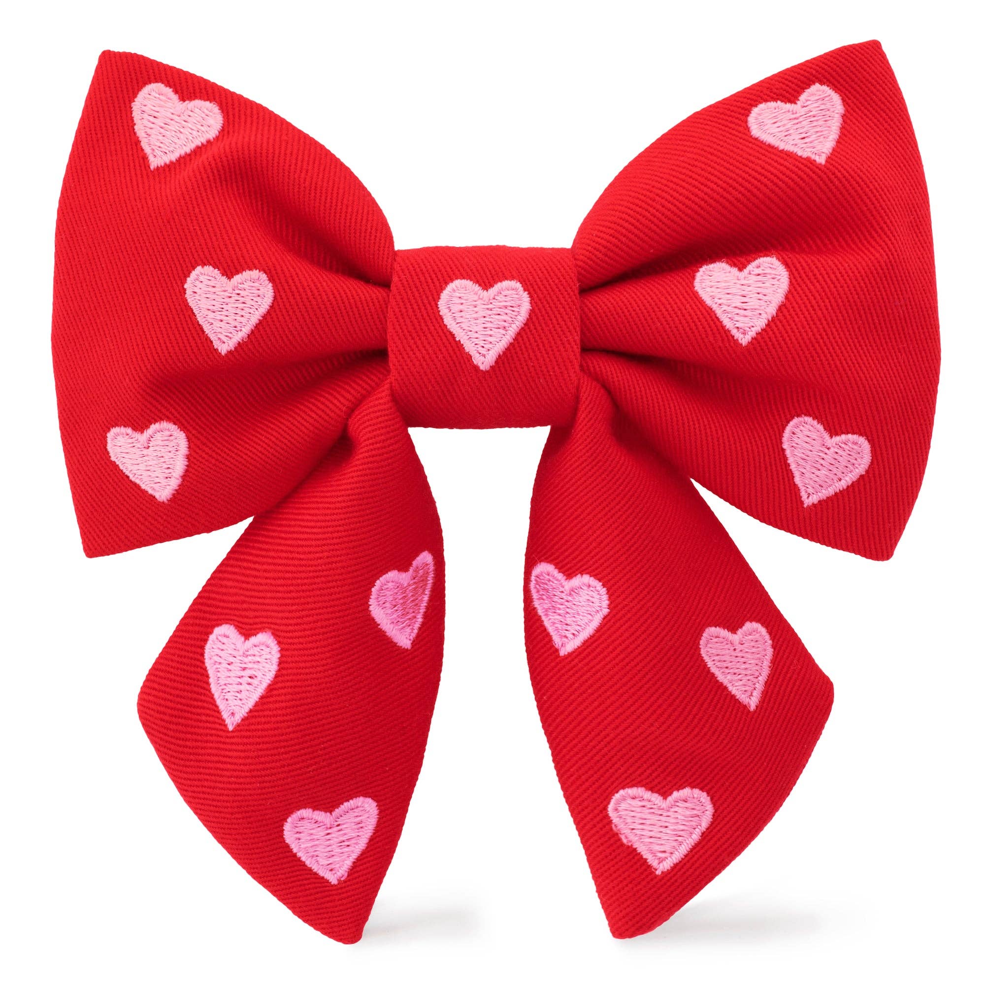 The Foggy Dog Hearts Bow