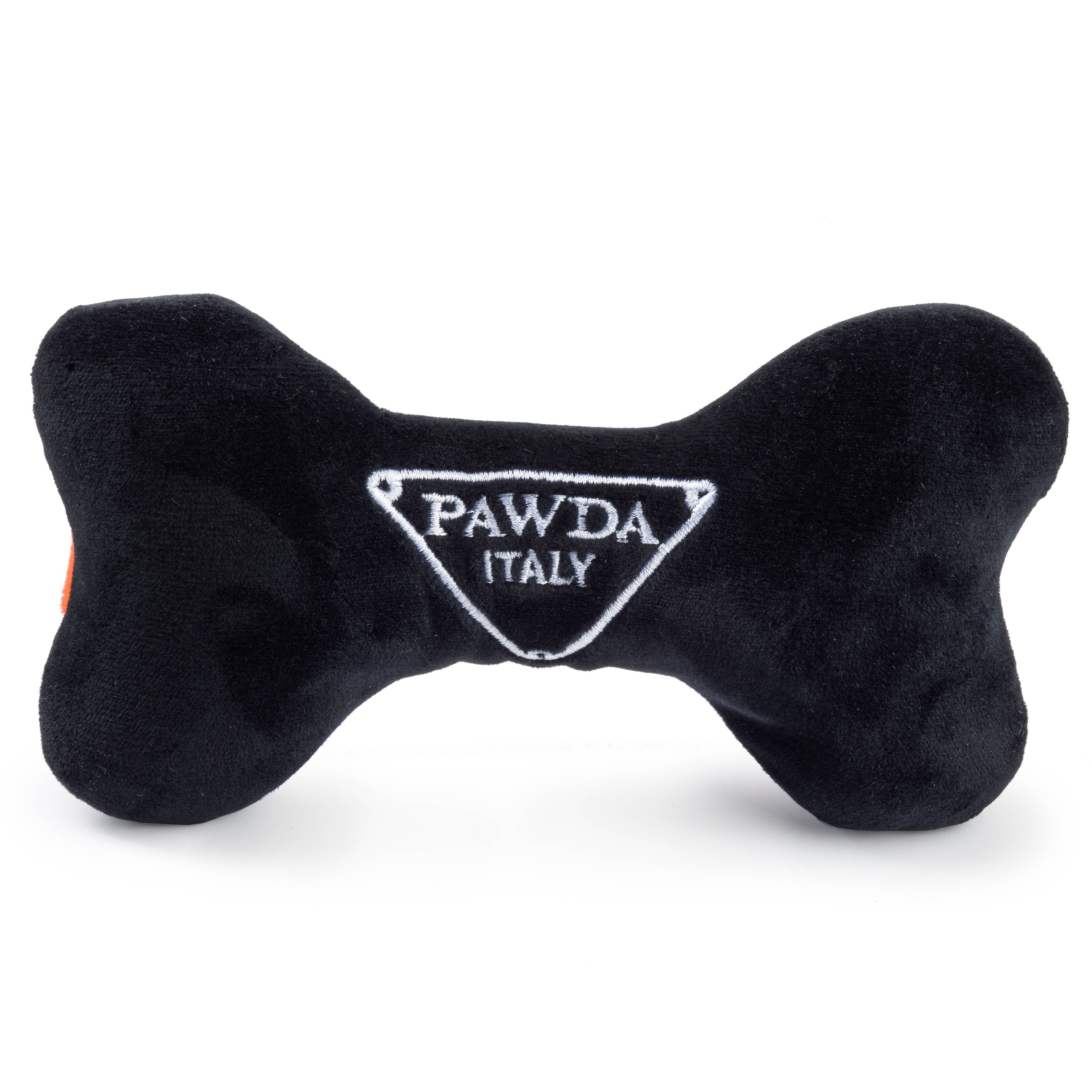 Haute Diggity Dog Pawda Bone Squeaker Dog Toy