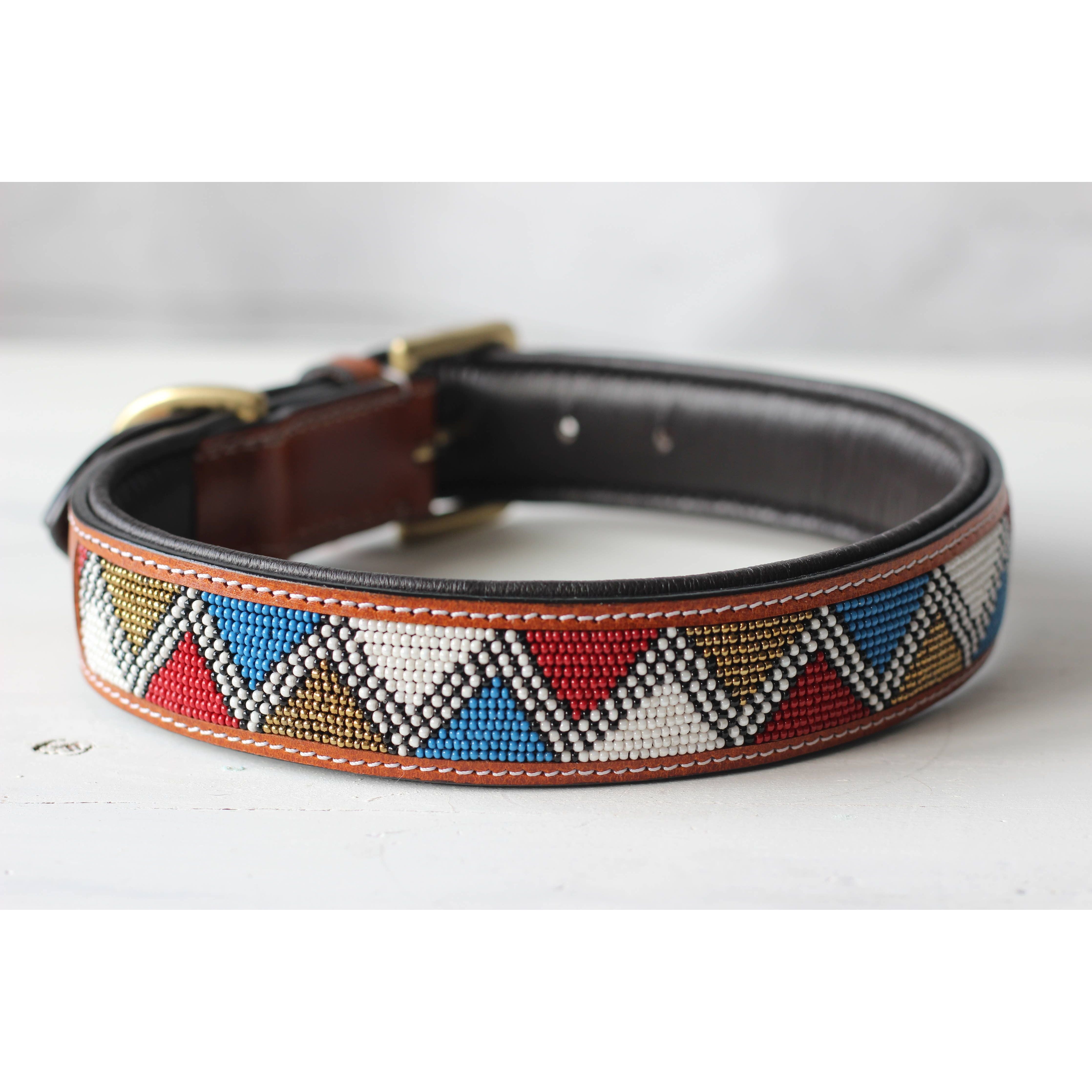 Kay-line LOVELETTER leather collar