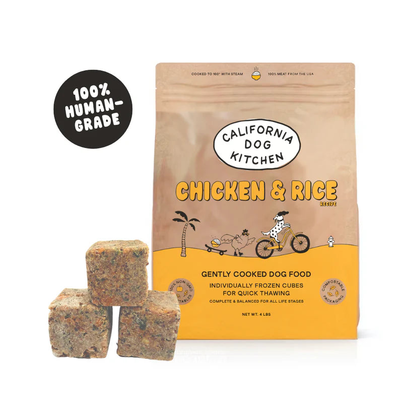 California Dog Kitchen - Chicken and Rice Cubes 4lbs
