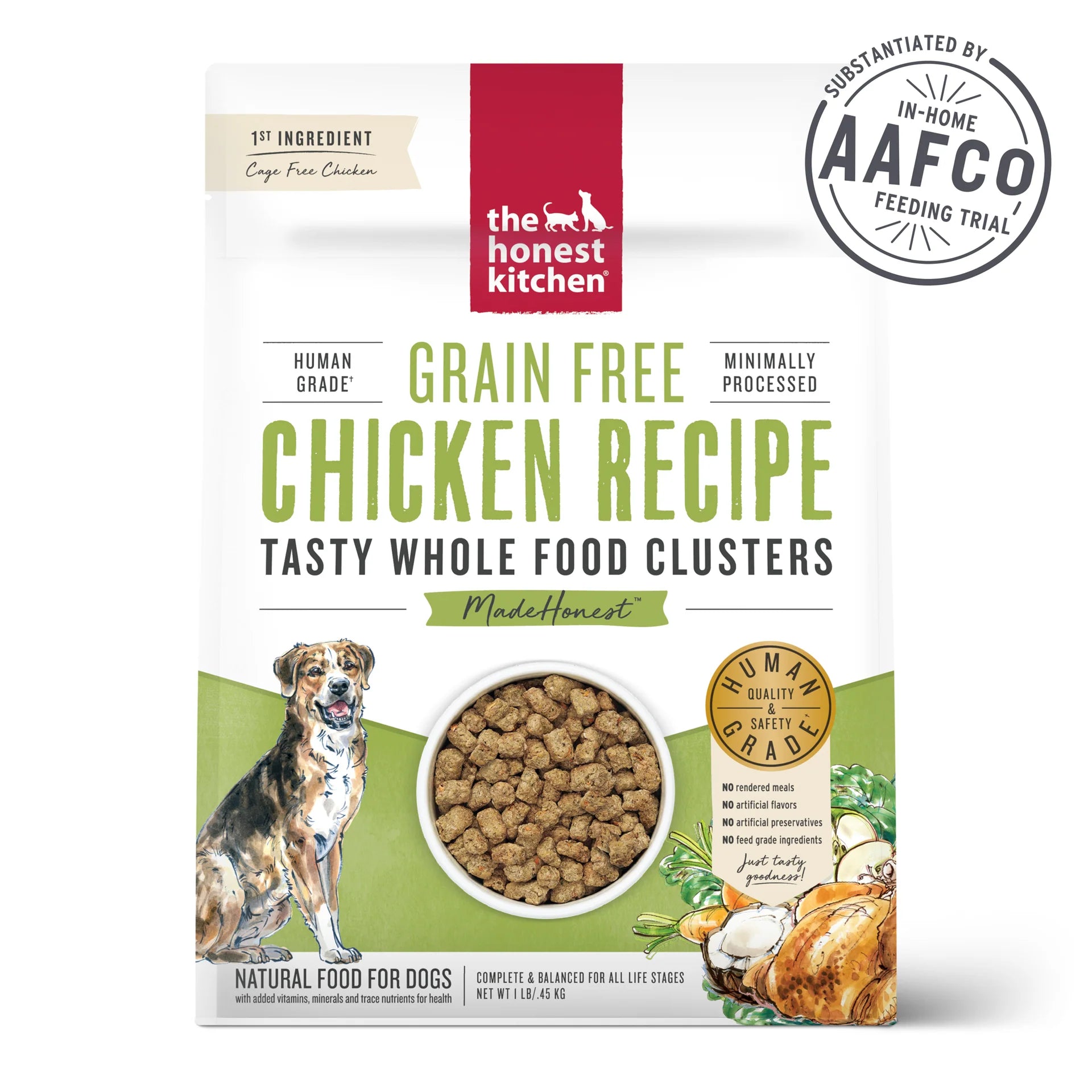 THK DOG WHOLE FOOD CLUSTERS CHICKEN GF