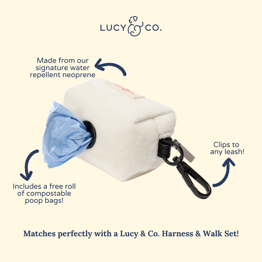 Lucy & Co. Cherry Cute Poop Bag Holder