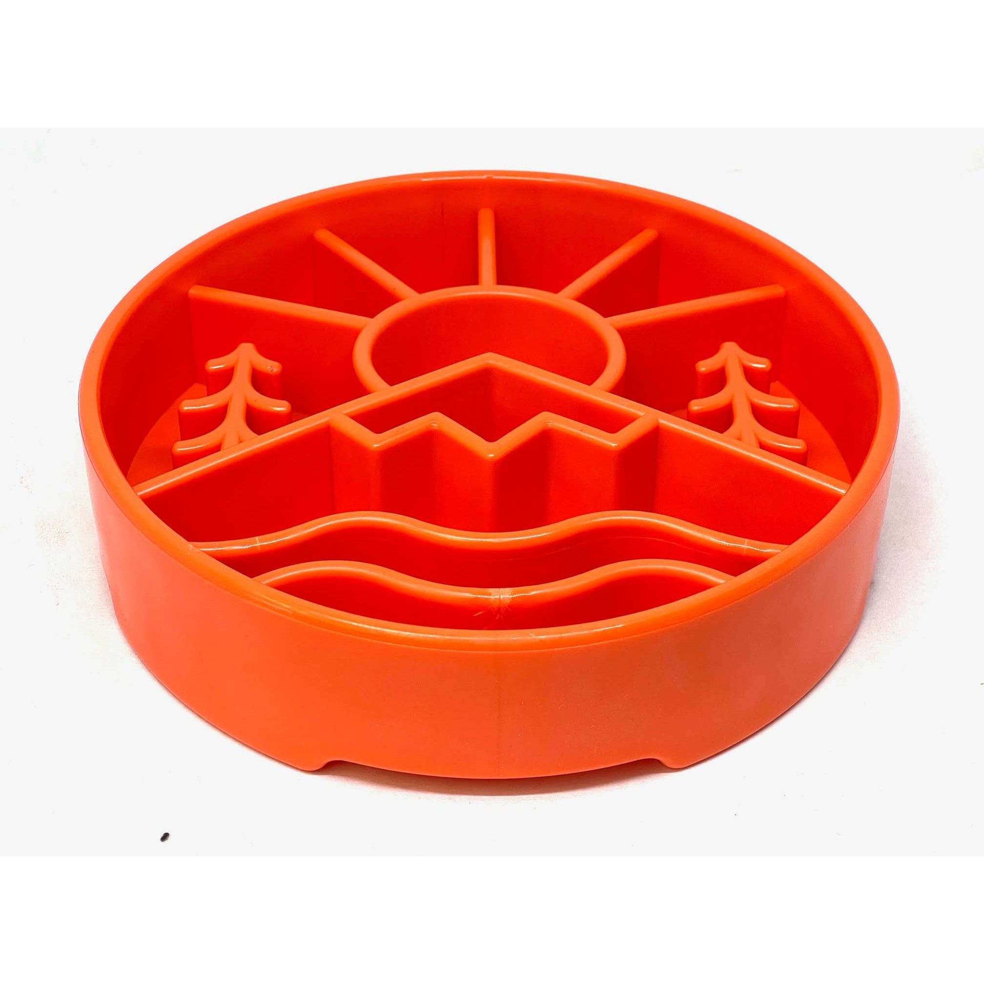 SodaPup Great Outdoors Design eBowl Enrichment Slow Feeder Bowl