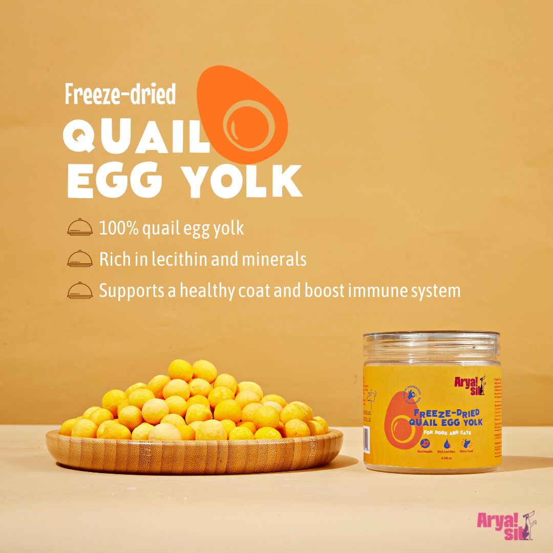 Arya Sit! Freeze-Dried Egg Yolk