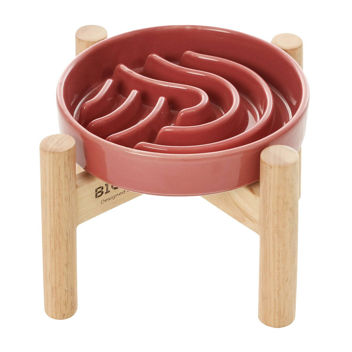Pehom Wave Slow Feeder Dog Bowls - Beige