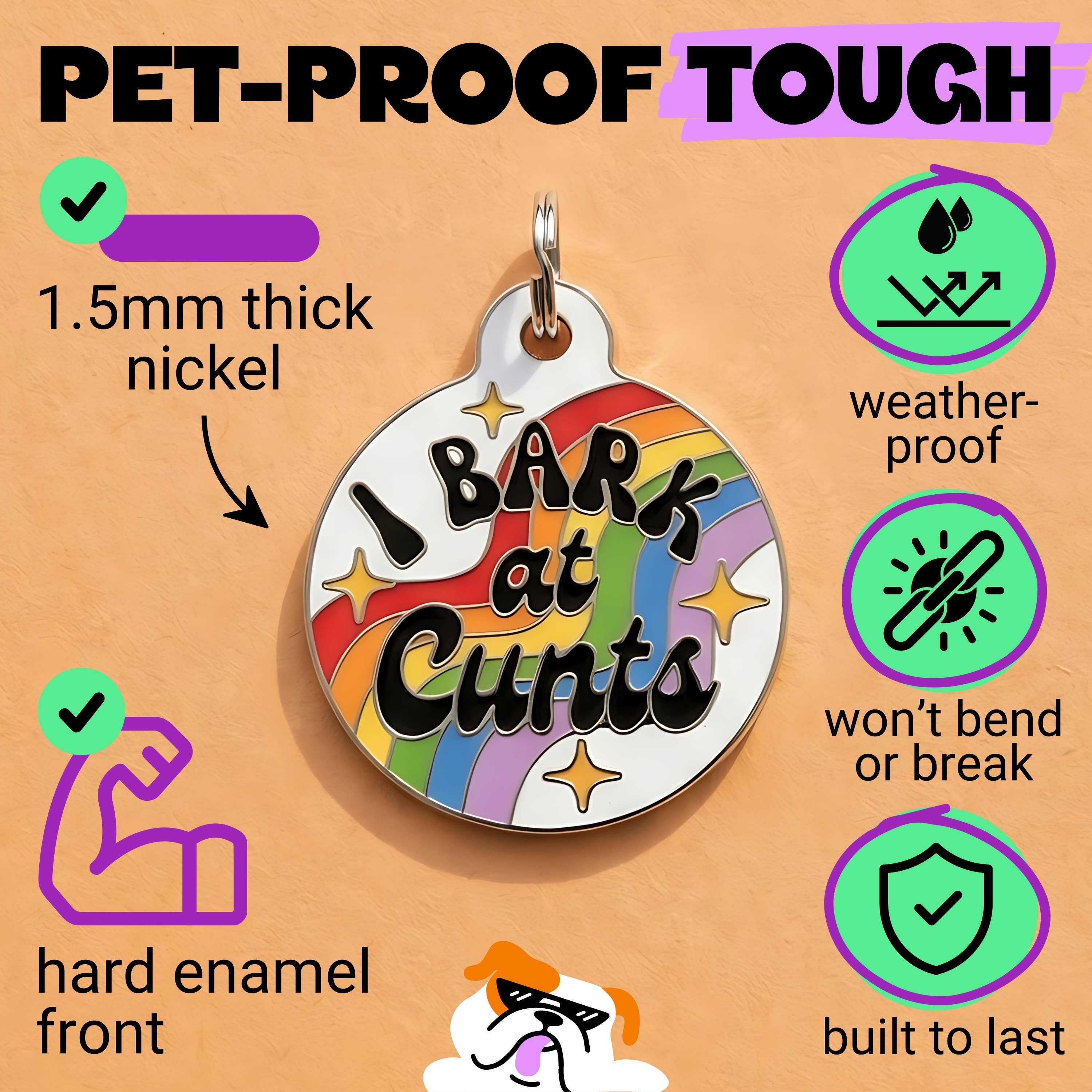 Bad Tags I Bark at Cunts