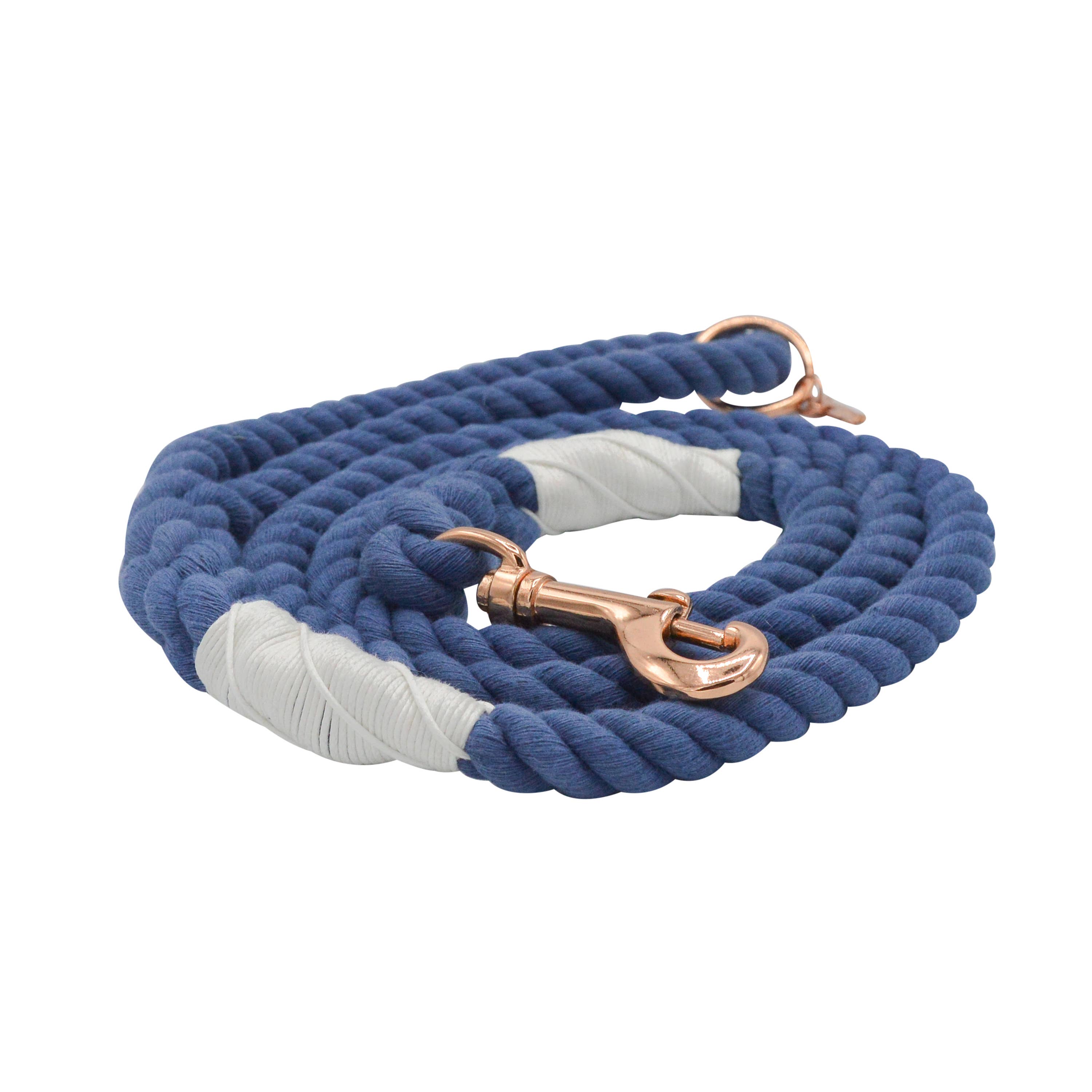 SASSY WOOF Rope Leash - Nautical