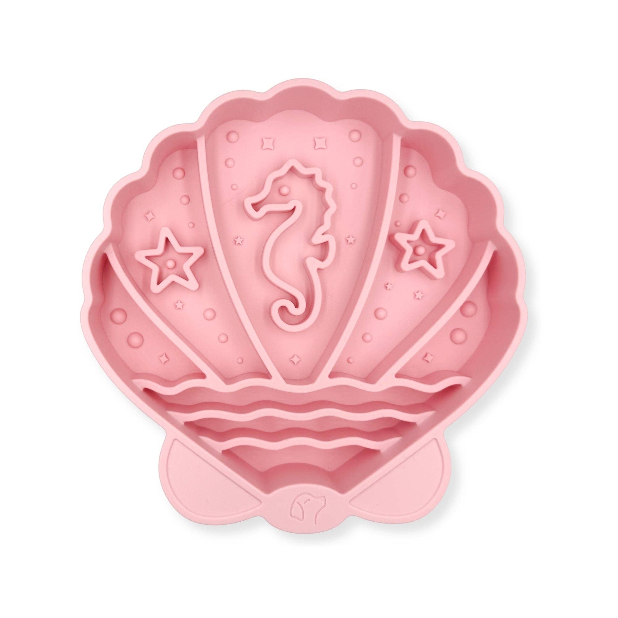 Pawsome Tails Seashell Slow Feeder Bowl | Petal