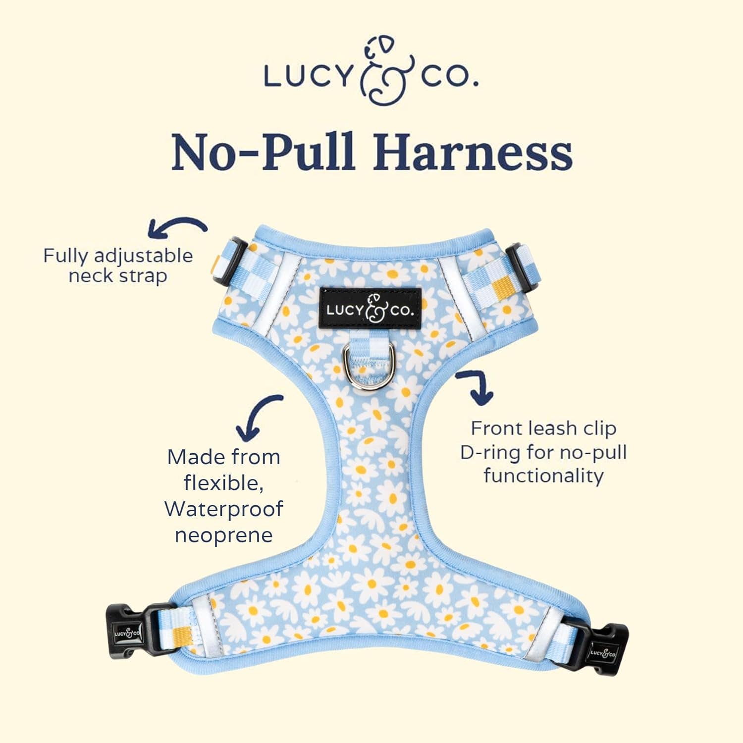 Lucy & Co Simply Splendid No-Pull Harness