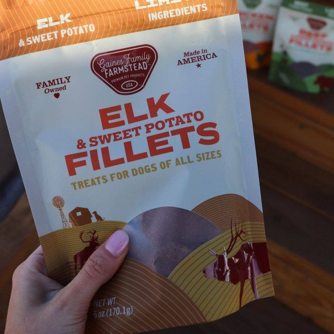 Gaines Family Elk and Sweet Potato Fillets 6oz