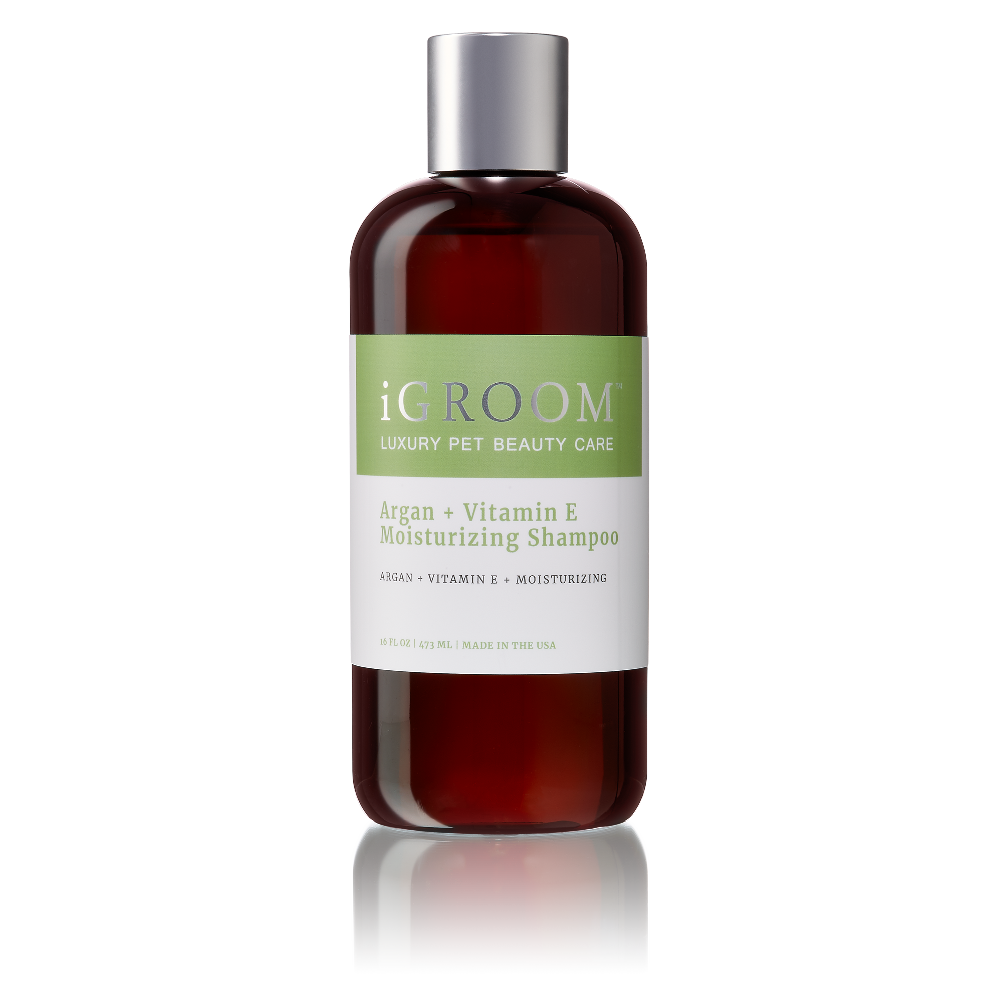 iGroom Argan Vitamin E Moisturizing Shampoo 16oz