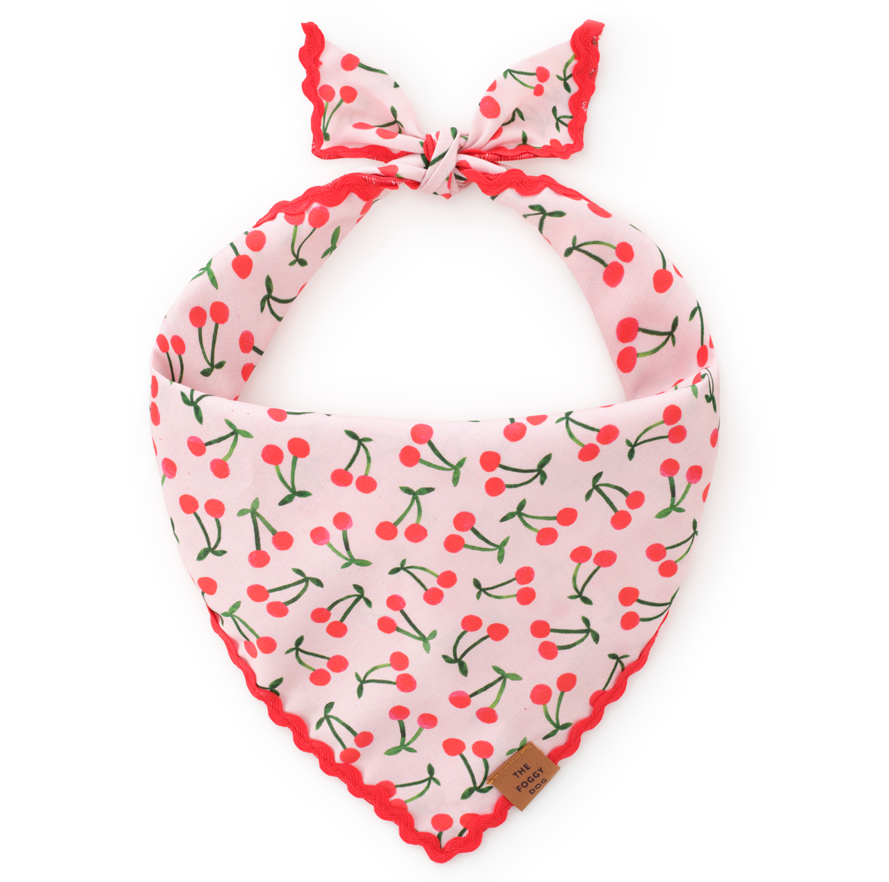 Foggy Dog Cherry Jubilee Dog Bandana