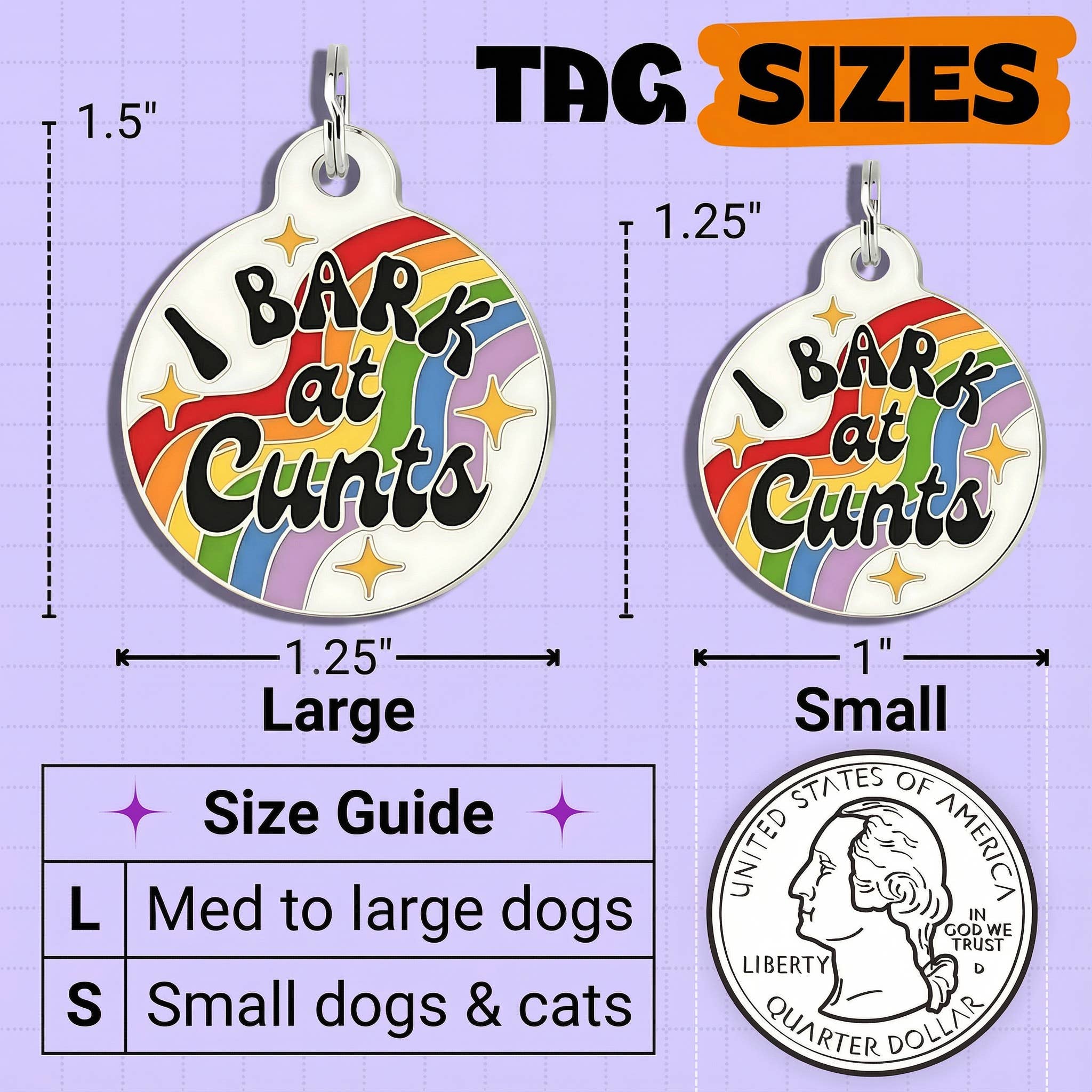 Bad Tags I Bark at Cunts
