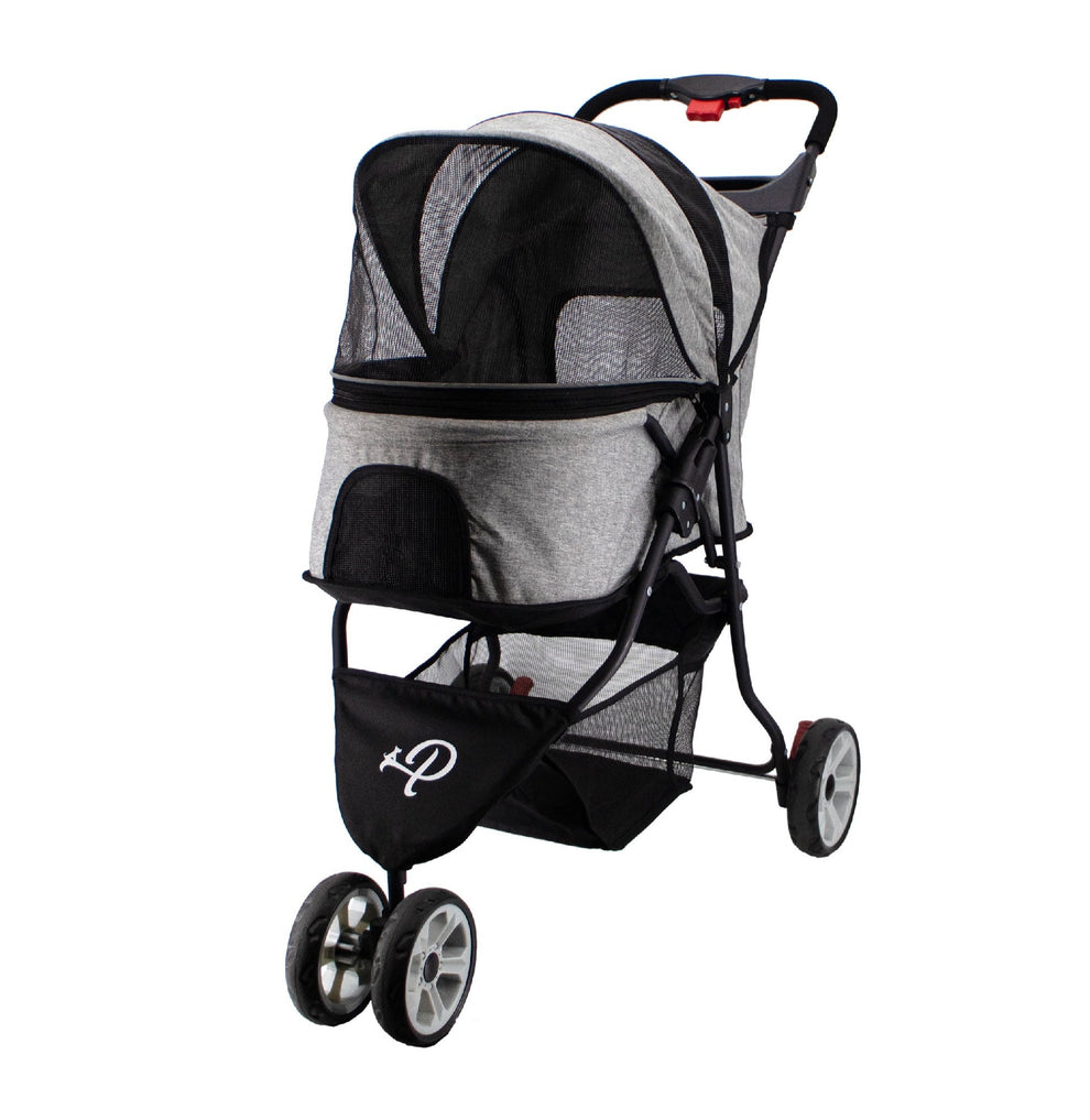 Petique GLACIER- SLATE GREY STROLLER