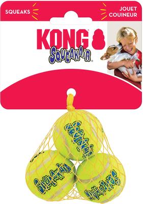 Kong Air Squeaker Ball 3pk X-Small