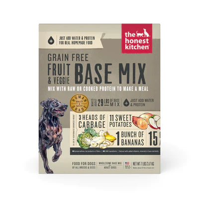 The Honest Kitchen Dog Base Mix Fruit Veggie GF