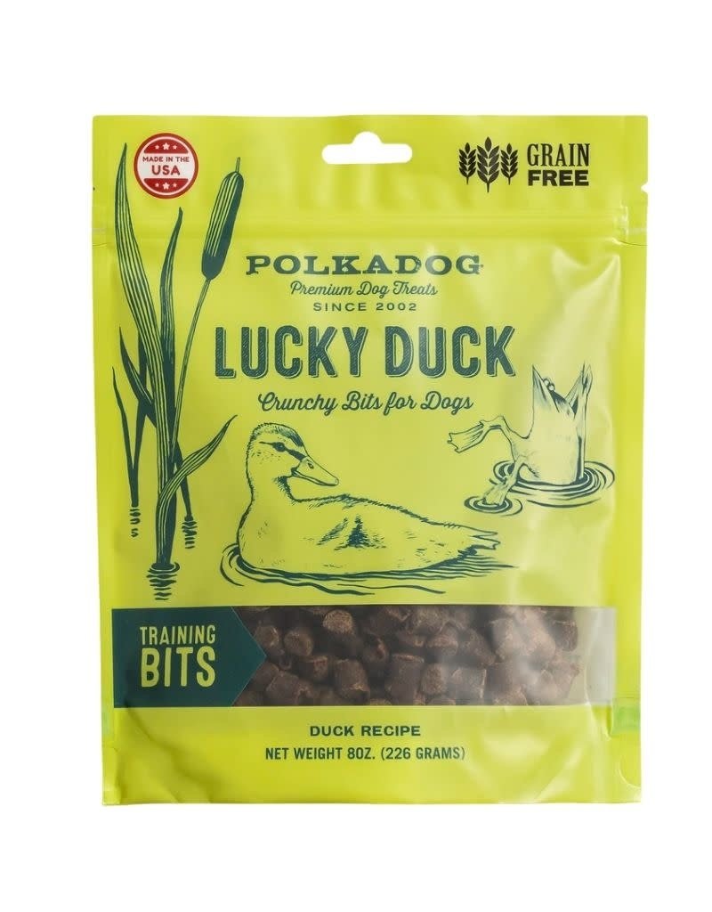 Polka Dog Lucky Duck Bites 8oz