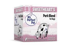 MY PERFECT PET DOG FROZEN AULT SWEETHEART PORK VEGTABLE 3.5LB