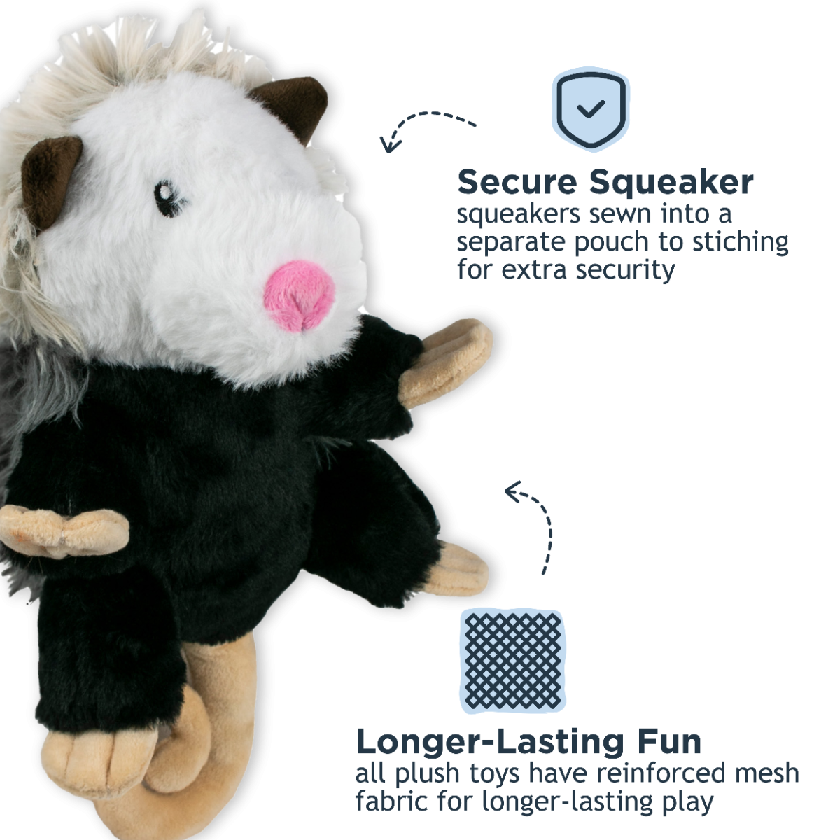 Tall Tails Opossum 11"