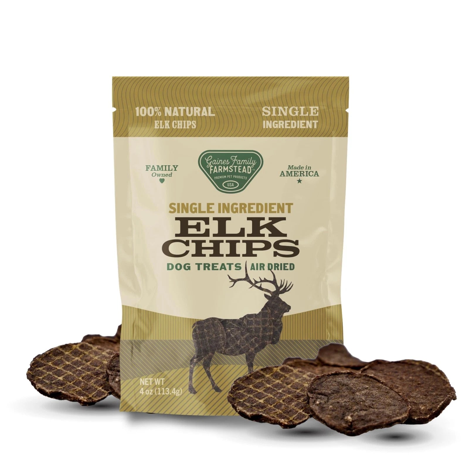 Gaines Family Elk Chips 4oz.