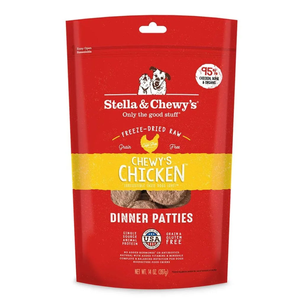 Stella & Chewy's Dog Patties Chicken Freeze Dried