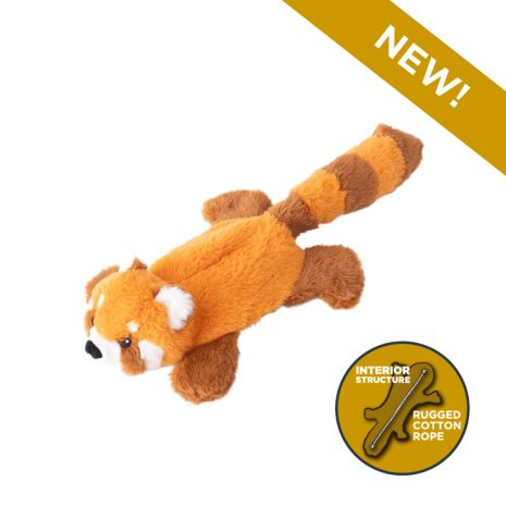 Tall Tails Stuffless Red Panda Squeaker Toy