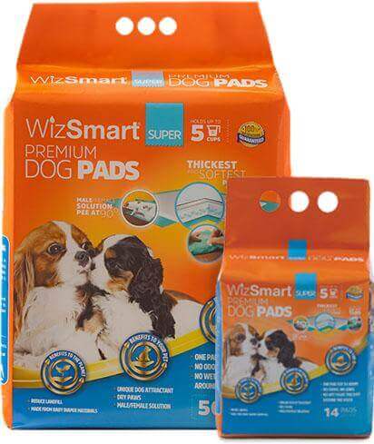 Wizmart Dog Potty Pads Super 14CT