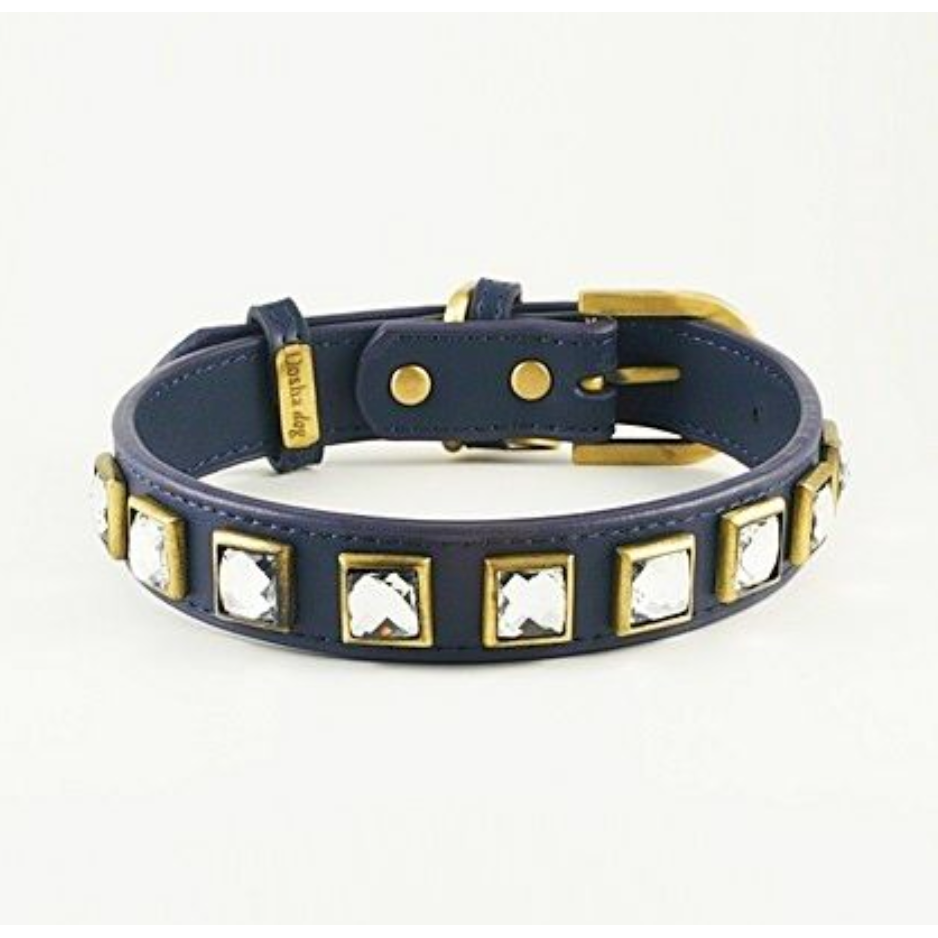 Dosha Dog Monte Carlo Collar/Leash  -  Blue