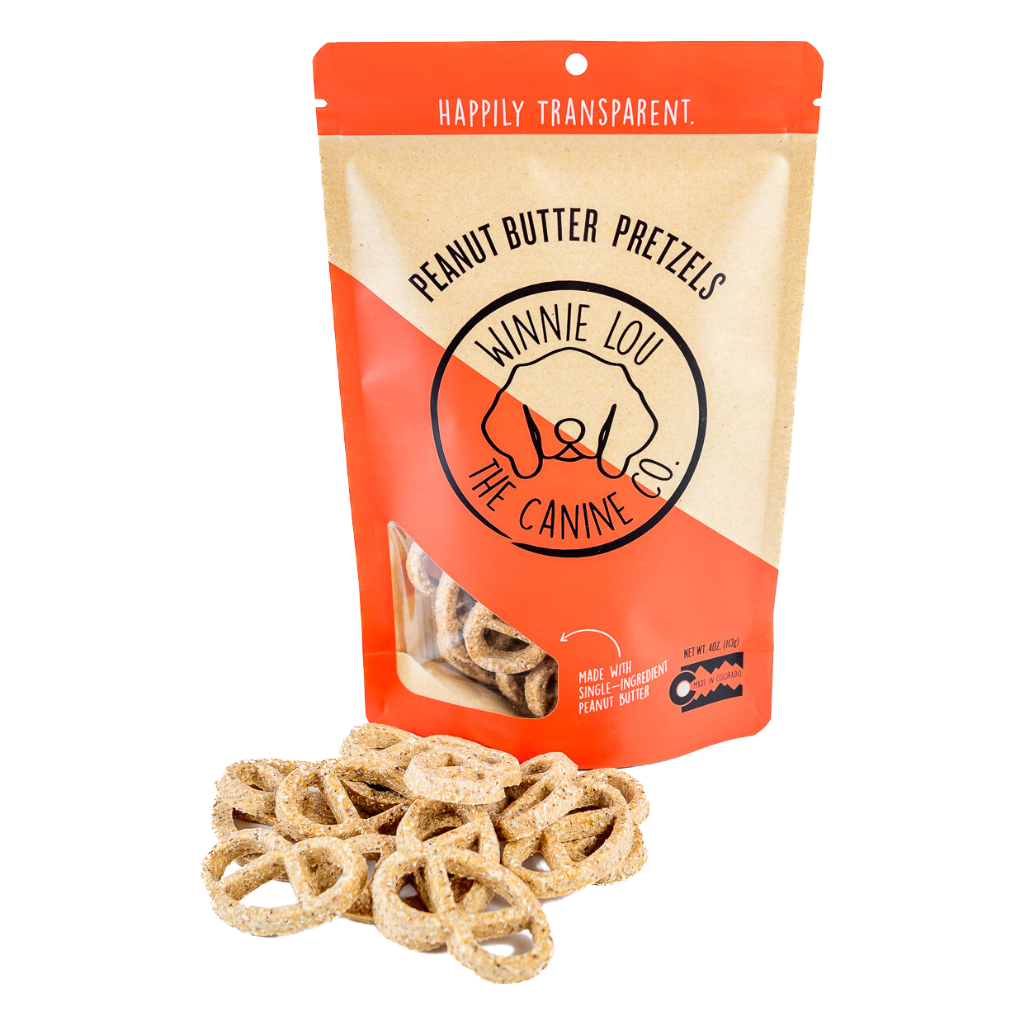 Winnie Lou Peanut Butter Pretzels