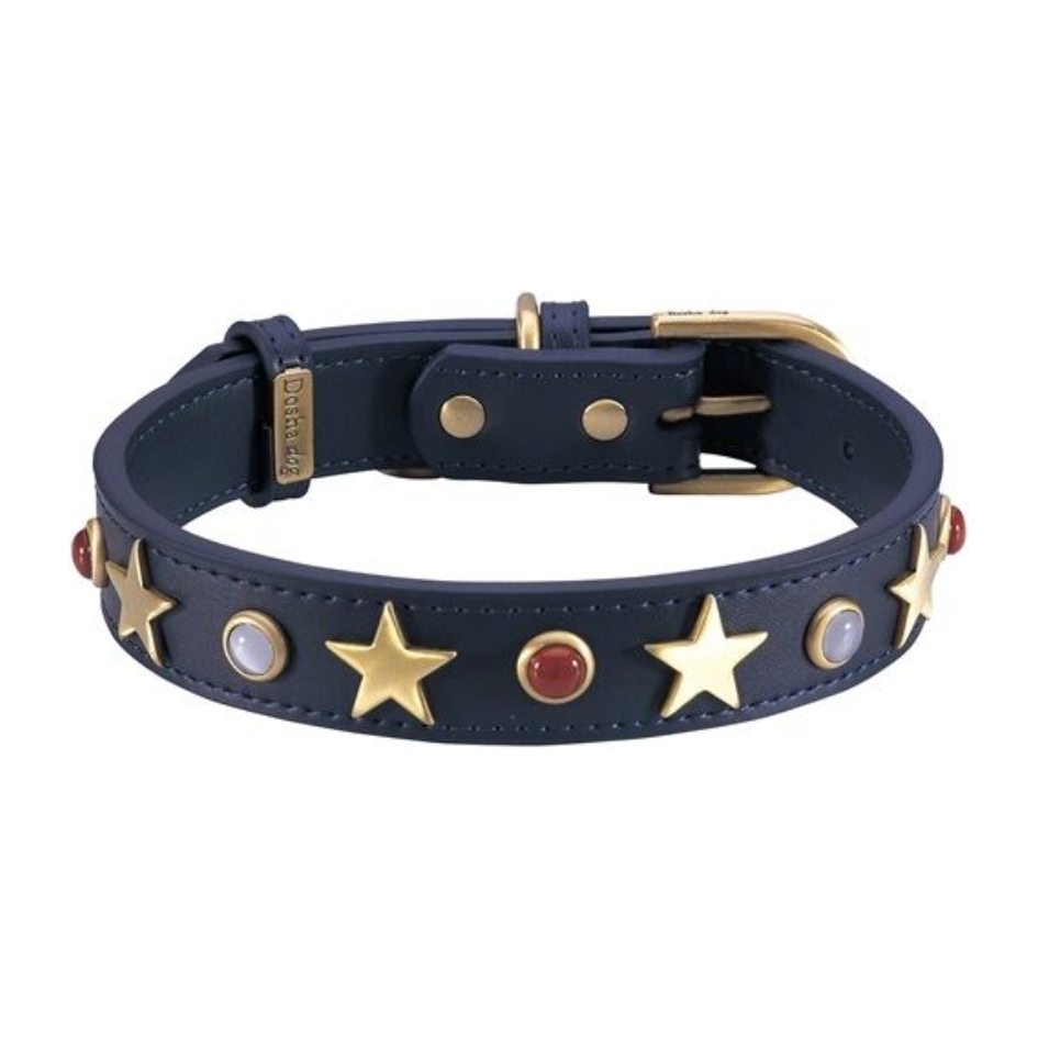 Dosha Dog American Dog Collar - Blue