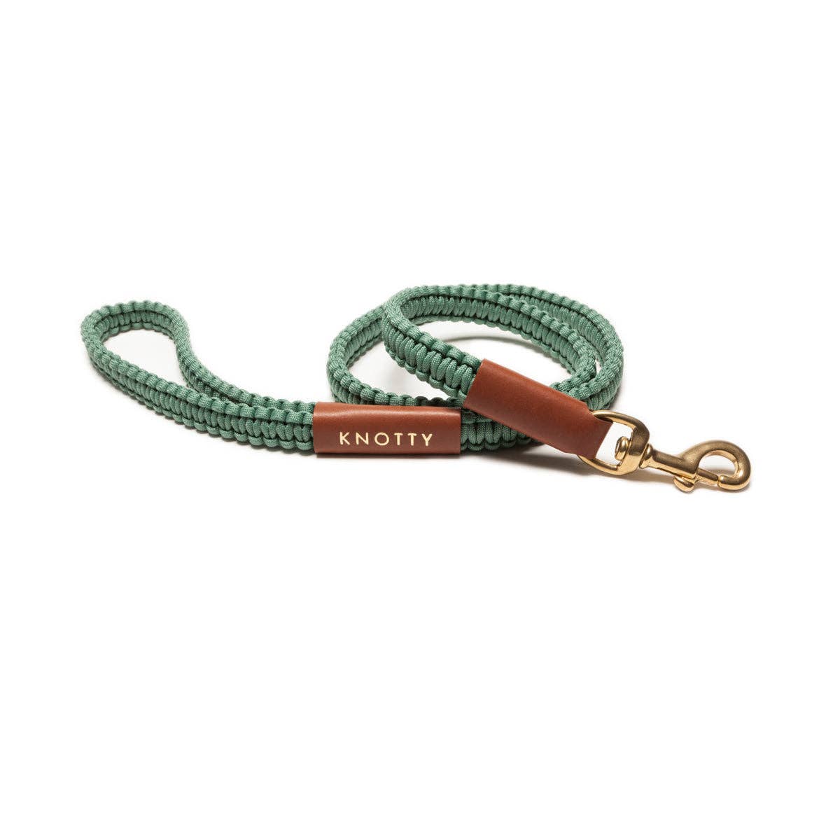 Knotty Pets Braided Knotty Leash - Mint